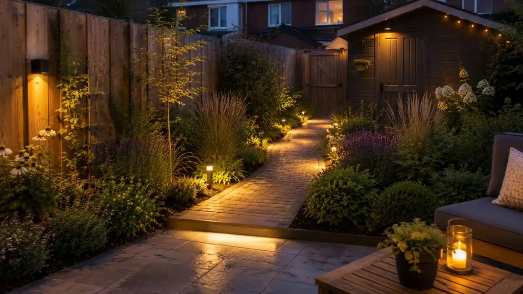 Padverlichting in de tuin voor veilige looproutes