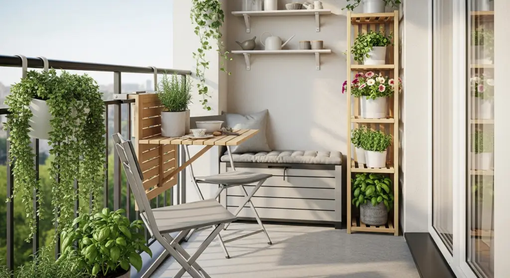 balkon inrichten