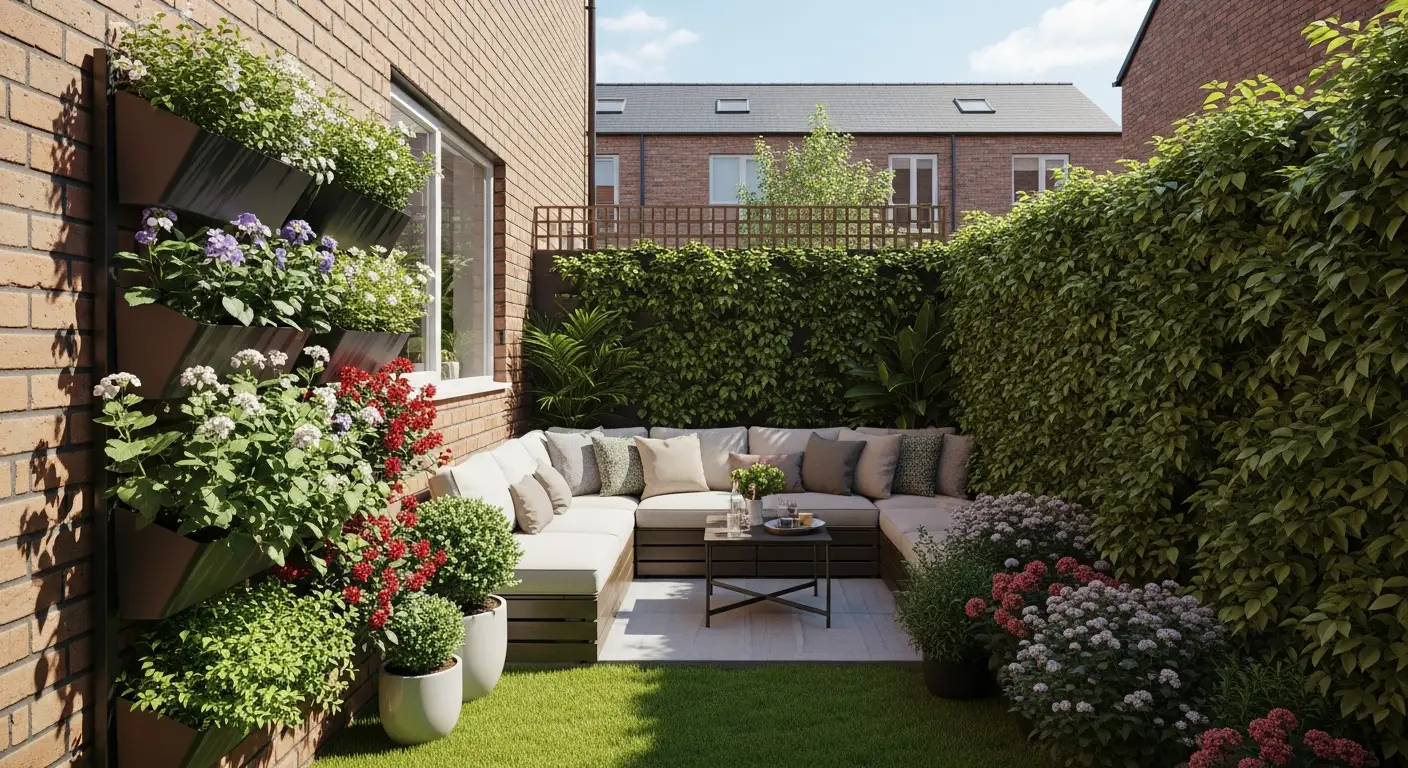 kleine tuin inrichten