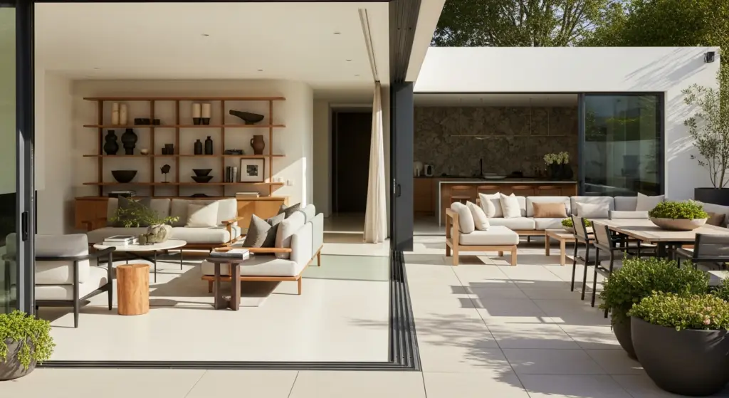 woonstijl tuin combineren